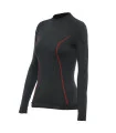 Camiseta térmica Dainese THERMO LS Lady Black/red