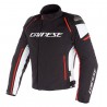 Chaqueta DAINESE Racing 3 D-Dry Black/white/fluo red